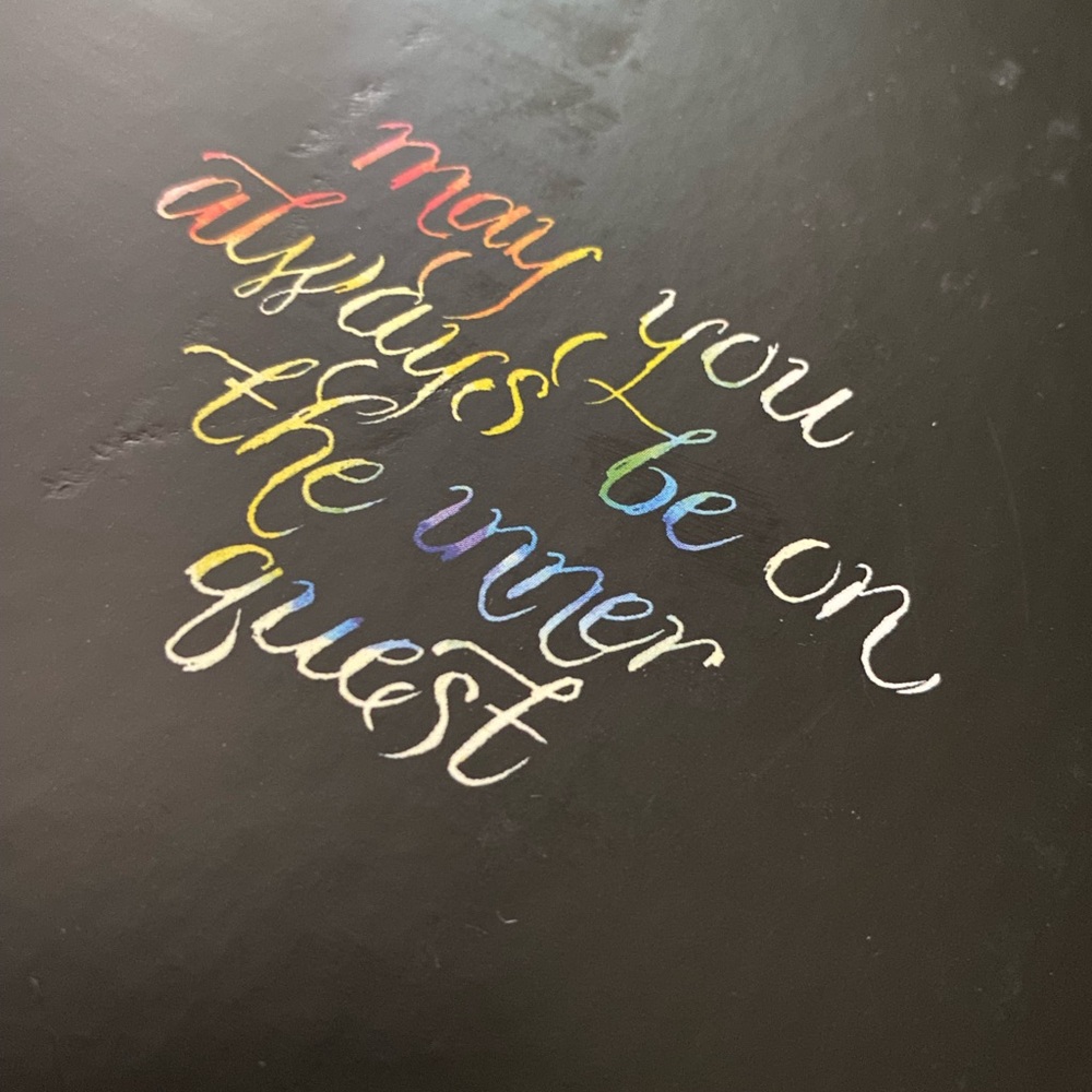Colorful Inspirational Quote Art